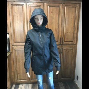 Fox Racing Dazed Long Bomber Womens Jacket - Black XS Rare/hard to find!